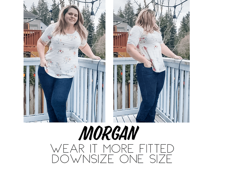 Lularoe Morgan fitted Styling